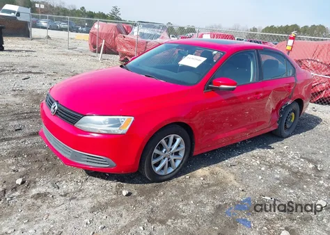 2012 Volkswagen Jetta 2.5L Se z USA, uszkodzony, nr VIN 3VWDX7AJ2CM312946
